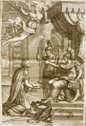Tavola tratta da: Nicol&agrave;s Antonio, Bibliotheca Hispana siue Hispanorum, qui vsquam vnquamque sive Latin&acirc; sive populari sive ali&acirc; qu&acirc;vis lingu&acirc; scripto aliquid consignaverunt notitia &hellip;,Romae, 1672