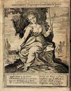 Tavola tratta da: Francisco de Quevedo, El parnasso espa&ntilde;ol, y musas castellanas&hellip; Madrid, 1650