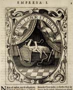 Tavola tratta da: Diego de Saavedra Fajardo, Obras&hellip; en dos tomos diuididas, el primero contiene I. Idea de un principe politico christiano&hellip; Anversa, 1678-1681