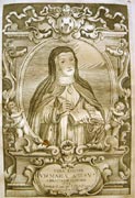 Tavola tratta da: Mar&igrave;a de Jes&ugrave;s de &Agrave;greda, Mystica ciudad de Dios, milagro de su omnipotencia, y abismo de la gracia. Historia diuina, y vida de la Virgen &hellip;, Lisboa, 1681