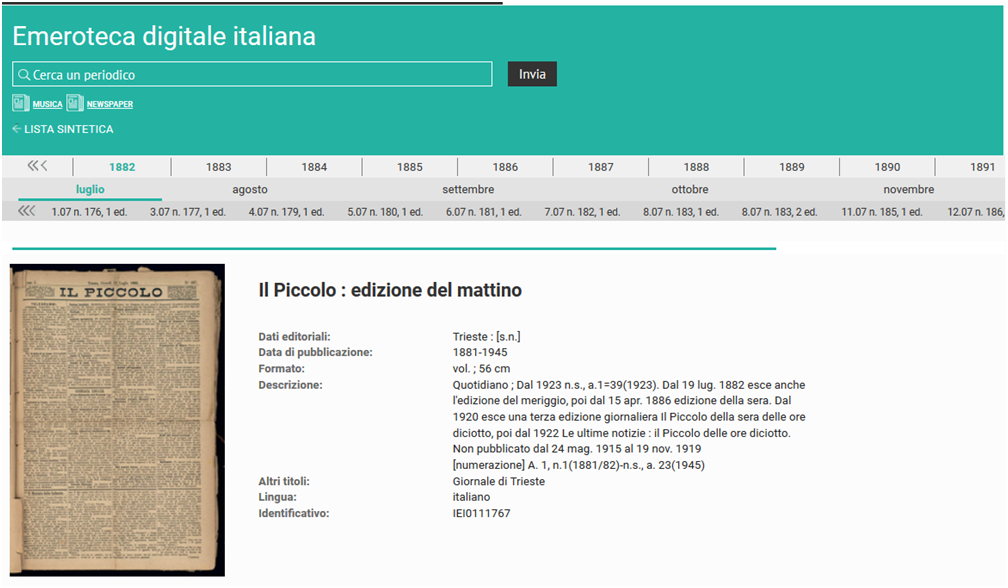 Internet culturale - Internet Culturale