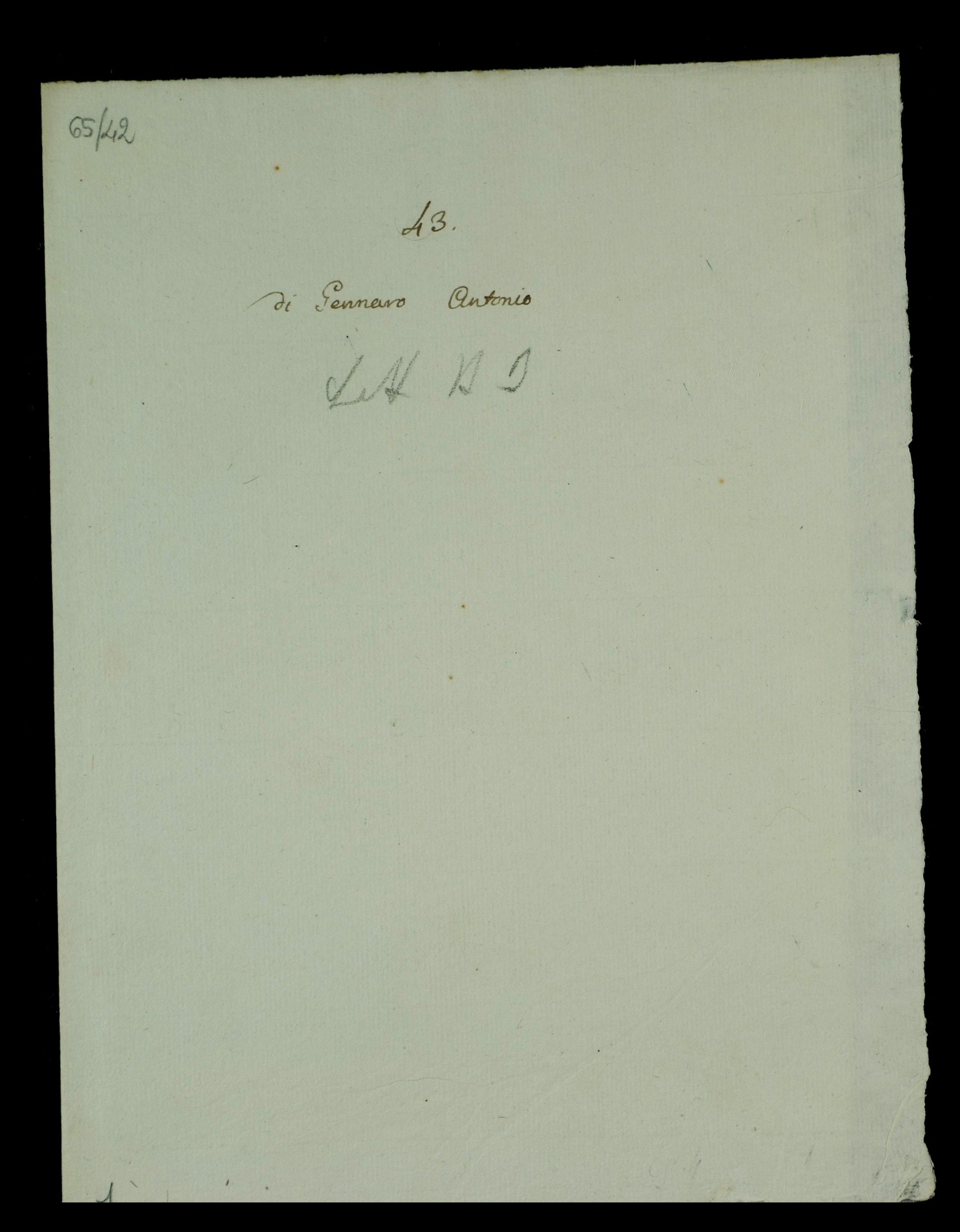 Modena, Biblioteca Estense universitaria, Archivio Muratori, 65.42